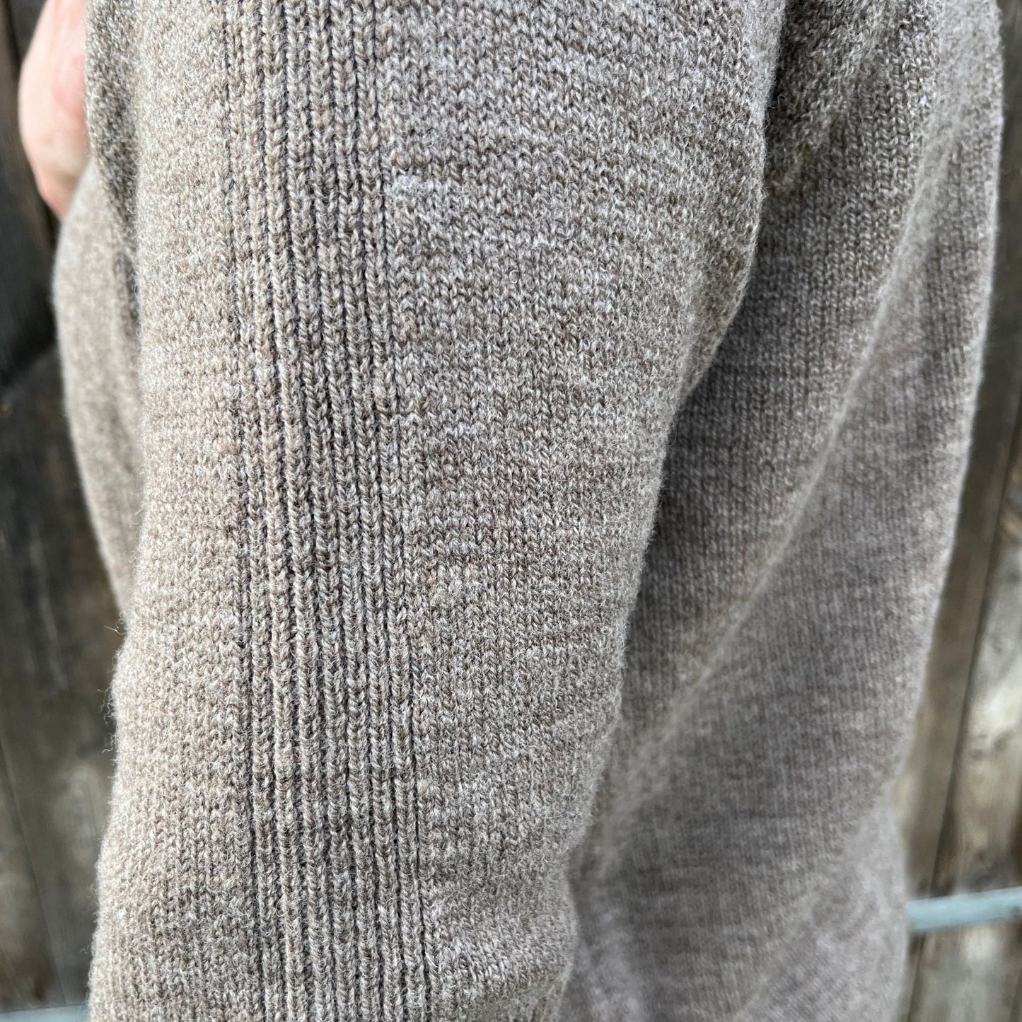 Camilla trui natural mocha.