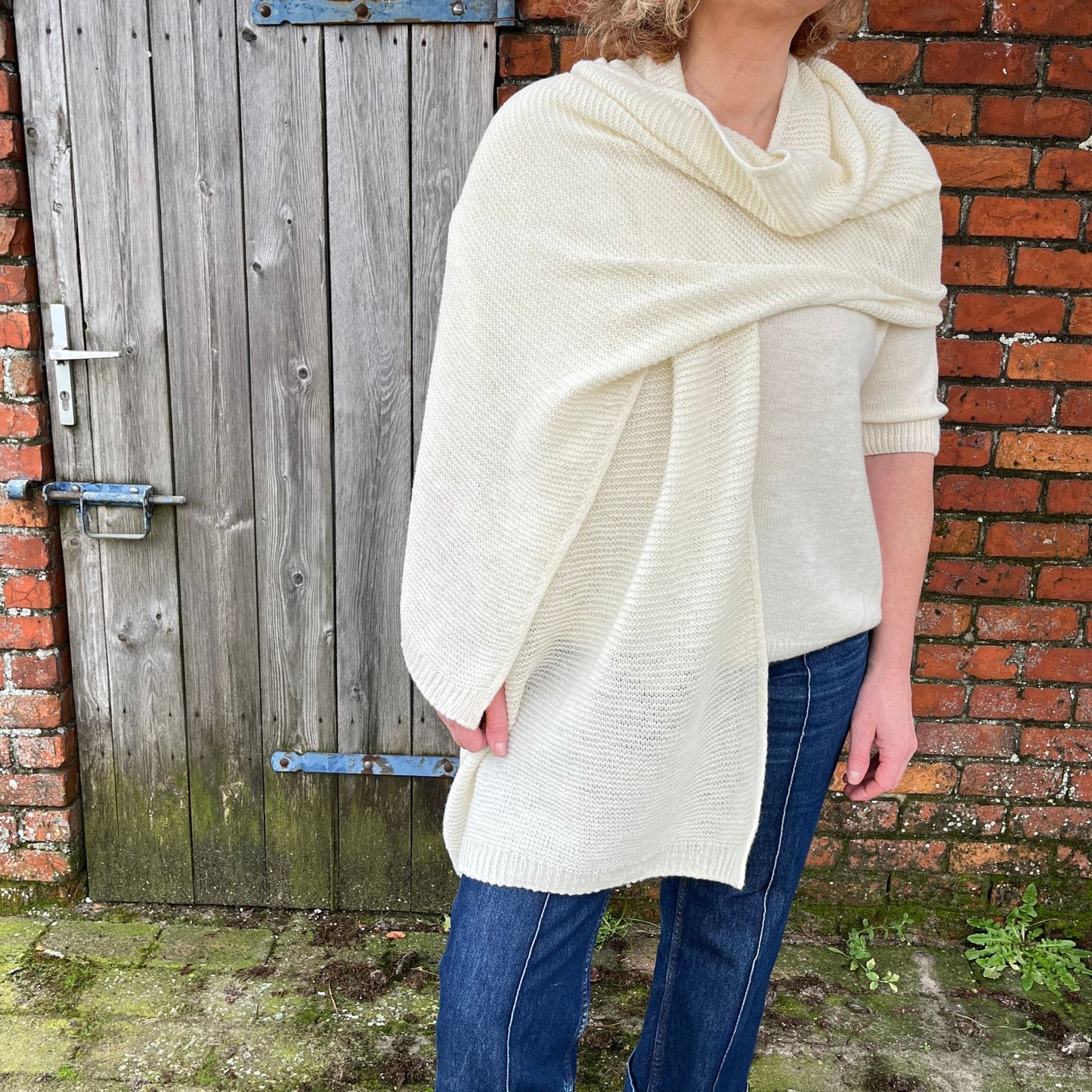 Camilla trui natural white.