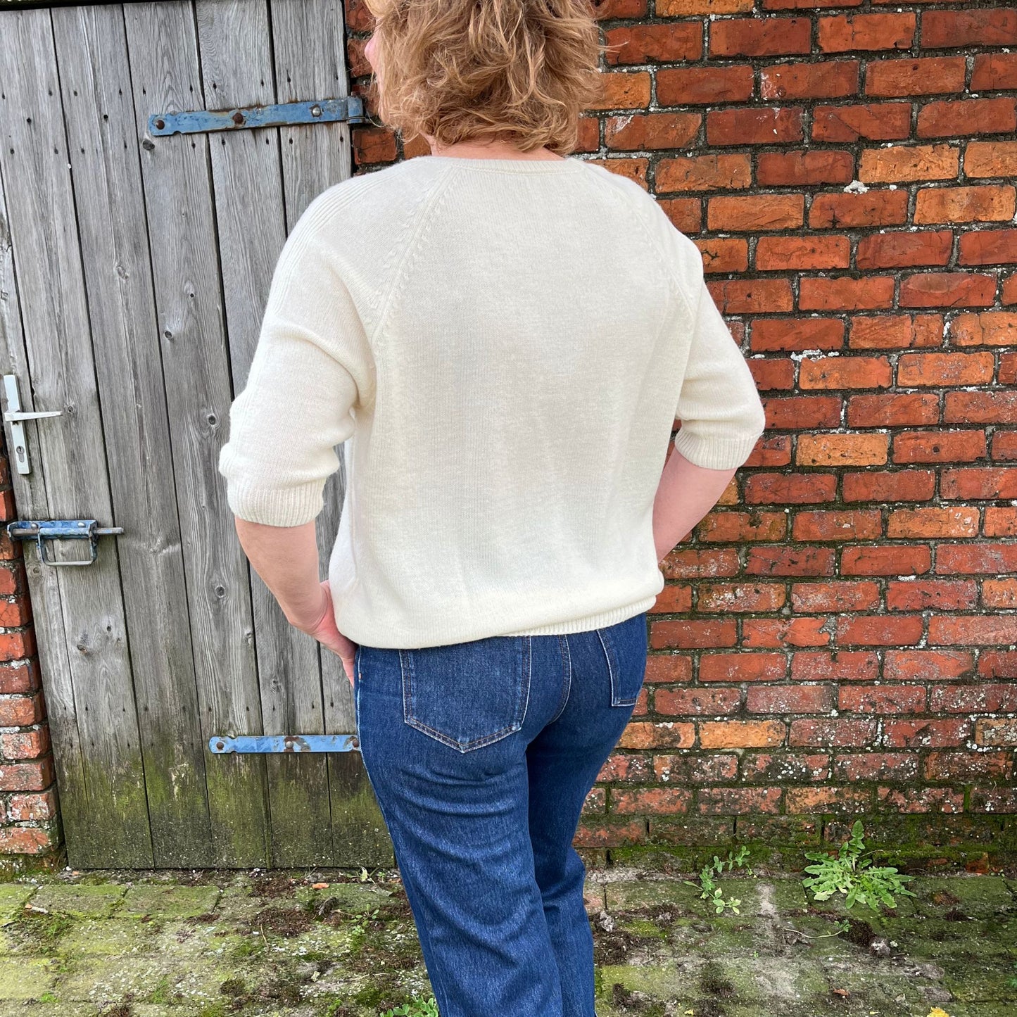 Camilla trui natural white.