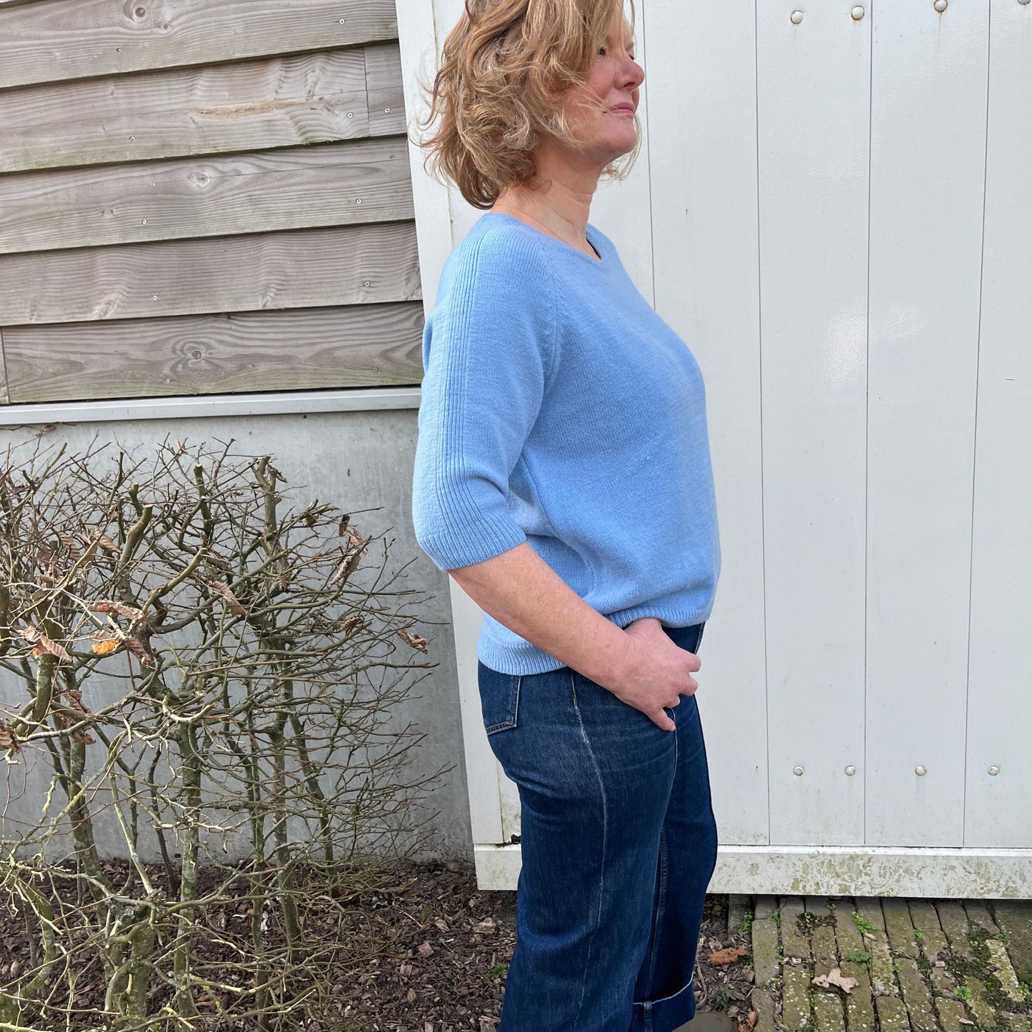 Camilla trui skyblue.