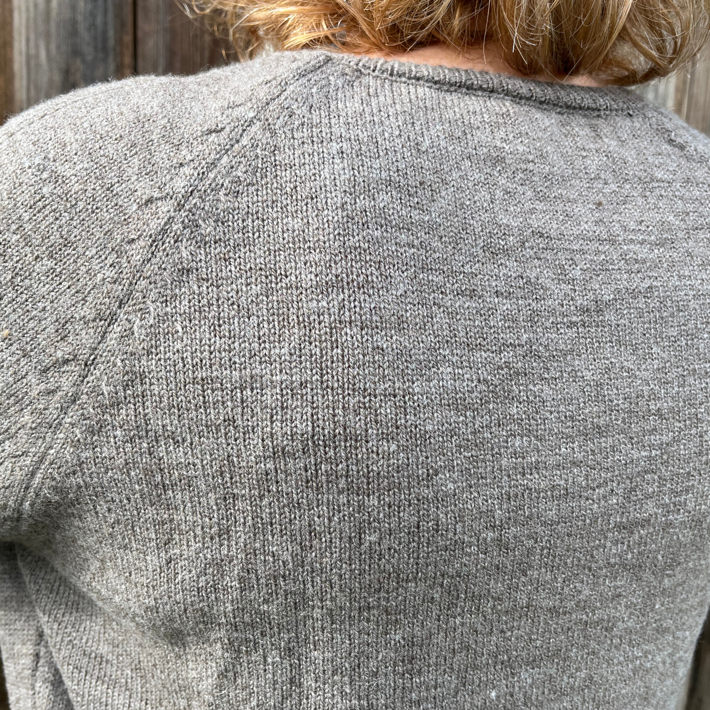 Camilla trui natural mocha.